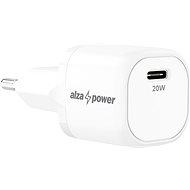 Nabíjačka do siete AlzaPower A120 Fast Charge 20 W biela
