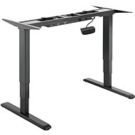 Výškovo nastaviteľný stôl AlzaErgo Table ET1 NewGen, čierny