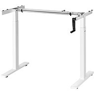 Výškovo nastaviteľný stôl AlzaErgo Table ET3 Essential biely