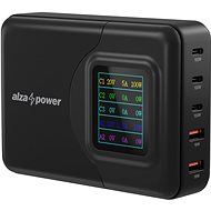 AlzaPower M500 Digital Display Multi Ultra Charger 200W čierny - Nabíjačka do siete