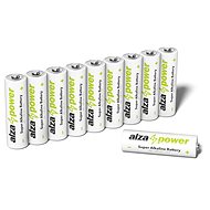 Jednorazová batéria AlzaPower Super Alkaline LR6 (AA) 10 ks v eko-boxe