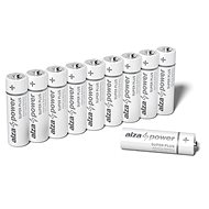 Jednorazová batéria AlzaPower Super Plus Alkaline LR6 (AA) 10 ks v eko-boxe