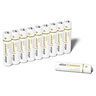Jednorazová batéria AlzaPower Ultra Alkaline LR03 (AAA) 10 ks v eko-boxe