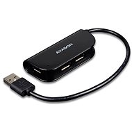 USB hub AXAGON HUE-X4 READY čierny