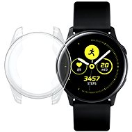 Ochranný kryt na hodinky AlzaGuard Crystal Clear TPU HalfCase na Samsung Galaxy Watch 4 46 mm