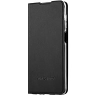 AlzaGuard Premium Flip Case na Samsung Galaxy A12 čierne - Puzdro na mobil