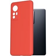 Kryt na mobil AlzaGuard Premium Liquid Silicone Case na Xiaomi 12 / Xiaomi 12X červený