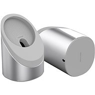 Ahastyle hliníkovo – silikónový magsafe stojan 360°  strieborný - Držiak na MagSafe nabíjačku