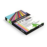Kancelársky papier Alza Color A4 MIX pastelový 5× 20 listov