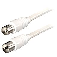 Koaxiálny kábel Koaxiálny kábel IEC-Male - IEC-Female 2.5 m - Koaxiální kabel