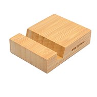AlzaPower Bamboo Stand Cube - Stojanček