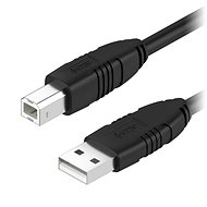 Dátový kábel AlzaPower LinkCore USB A – B 3 m - Datový kabel