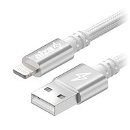 AlzaPower AluCore Lightning MFi (C89) 2 m strieborný - Dátový kábel