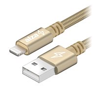AlzaPower AluCore Lightning MFi (C89) 2 m zlatý - Dátový kábel