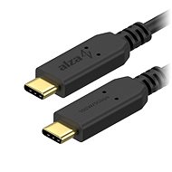AlzaPower Core USB-C/USB-C 3.2 Gen 1, 5 A, 100 W, 0,5 m čierny - Dátový kábel