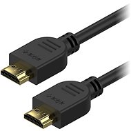 AlzaPower Core HDMI 1.4 High Speed 4K 1 m čierny - Video kábel