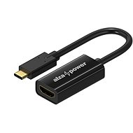 AlzaPower USB-C (M) na HDMI 2.0 4K 60Hz (F) 0,1 m - Redukcia