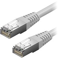 Sieťový kábel AlzaPower Patch CAT6 FTP 1 m sivý