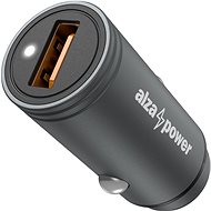 AlzaPower Car Charger X510 Fast Charge sivá - Nabíjačka do auta