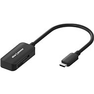 AlzaPower USB-C 3.0 Memory Card Reader čierna - Čítačka kariet