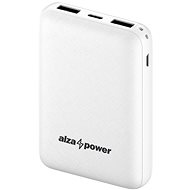 Powerbank AlzaPower Onyx 10 000 mAh USB-C biela - Powerbanka