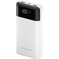Powerbank AlzaPower Parade 30000 mAh Power Delivery (60 W) biela
