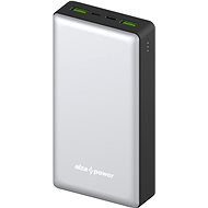 AlzaPower Ingot 20000 mAh Quick Charge + PD3.0 strieborná - Powerbank