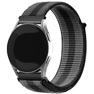 Remienok na hodinky Eternico Airy Universal Quick Release 22 mm Elephant Gray with Black stripe