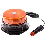 Maják oranžový LED 36 W, 12 LED, magnet, 1-funkcia - Maják