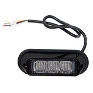 Výstražné svetlo 3× LED oranžové 12/24 V – zábleskové - Maják