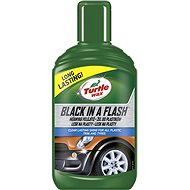 Turtle Wax GL Black in a Flash – lesk na externé plasty 300 ml - Leštenka na auto
