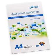 AVELI A4/250 lesklá – balenie 100 ks - Laminovacia fólia
