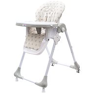 Stolička na kŕmenie New Baby Jedálenská stolička Gray Star