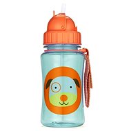 Skip hop Zoo Fľaštička so slamkou - Psík