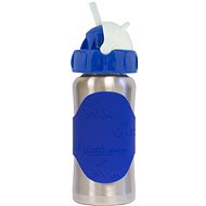 PACIFIC BABY Hot-Tot so slamkou 260 ml - Modrá - Detská termoska