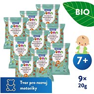 SALVEST Ponn BIO Rajčinové chrumky (9× 20 g) - Chrumky pre deti