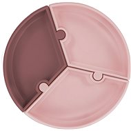 Tanier MINIKOIOI Puzzle silikónový s prísavkou – Pink/Rose