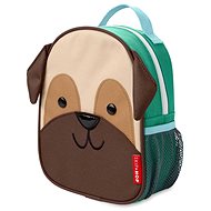 SKIP HOP Zoo batôžtek s bezpečnostným vodítkom Mopslík 1+ - Detský ruksak