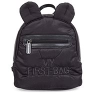CHILDHOME My First Bag Puffered Black - Detský ruksak