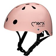 MoMi MIMI ružová - Prilba na bicykel