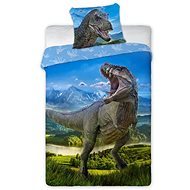 FARO balvnené obliečky T-Rex 001, 140 × 200 cm