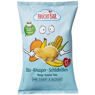 FruchtBar BIO chrumky korytnačky kukurica, mango a banán 30 g - Chrumky pre deti
