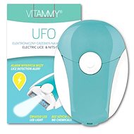 VITAMMY Ufo elektronický hrebeň na vši a hnidy, tyrkysový - Všiváčik