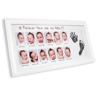 GOLD BABY fotorámeček Forever Love You na inkoustový otisk 48 × 23,5 cm - Sada na odtlačky