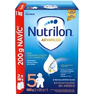 Nutrilon 5 Advanced batoľacie mlieko 1 kg, 35+ - Dojčenské mlieko