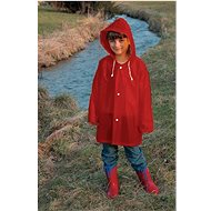 DOPPLER detská pláštenka s kapucňou, veľ. 128, červená - Pláštenka