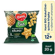 Hami Bio kukuričné-quinoa chrumky s ananásom 20 g, 12+ - Chrumky pre deti