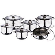 Súprava riadu Blaumann Súprava riadu nerez 12 ks Gourmet Line BL-3167