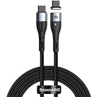 Baseus Zinc Magnetic Safe Fast Charging Data Cable Type-C (USB-C) 100 W 1,5 m Black - Dátový kábel