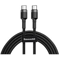 Baseus 60W Flash Charging USB-C Cable 1 m gray/black - Dátový kábel